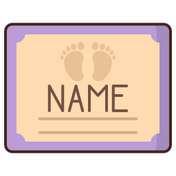 name icon