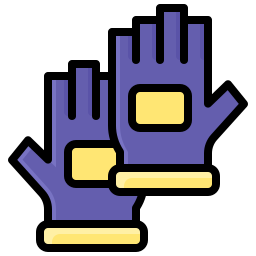 Gym gloves icon