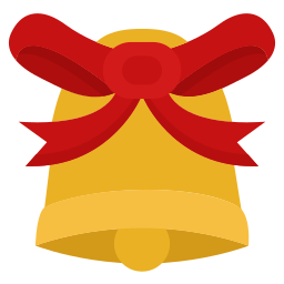 Christmas bell icon