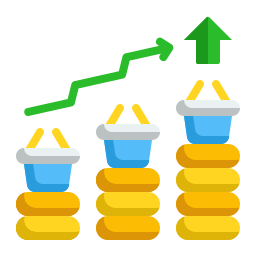 inflation Icône