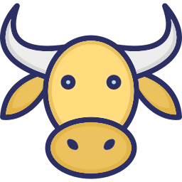 vaca icono