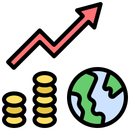 croissance Icône