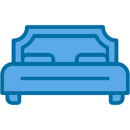 Double bed icon