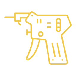Lock pick gun icon