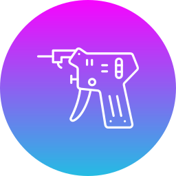 lock pick-pistool icoon