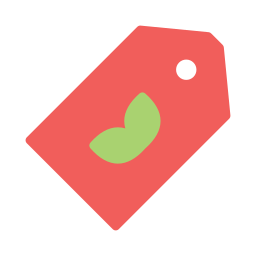 Eco tag icon