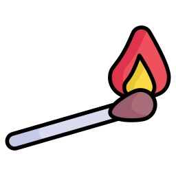 matchstick Ícone