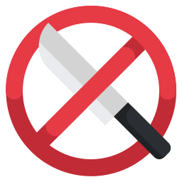 No weapons icon