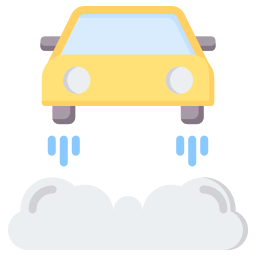 Flying car icon