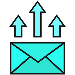 Send a letter icon