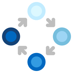 diagramma di flusso icona