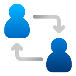 diagramma organizzativo icona