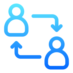 diagramma organizzativo icona