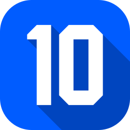 숫자 10 icon