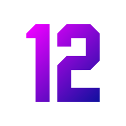 numero 12 Ícone