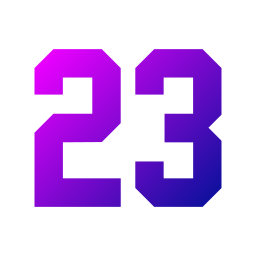 Number 23 icon