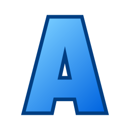 Letter A icon