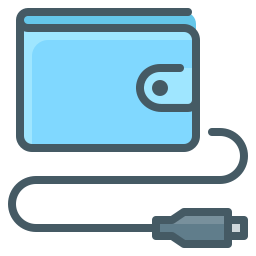 Digital wallet icon