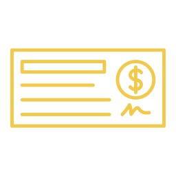 Cheque icon