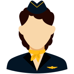 stewardess icon