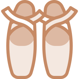 scarpe da ballo icona