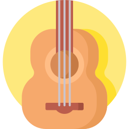 guitare acoustique Icône