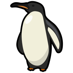 pingüino icono