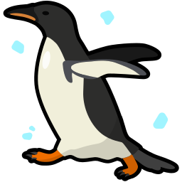 pingüino icono