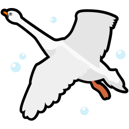 cygne Icône