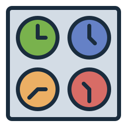 Time zone icon