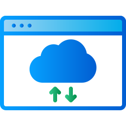Облачная база данных иконка