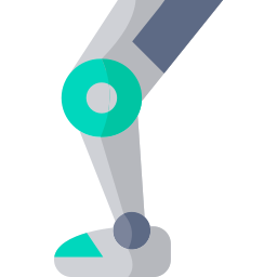 jambe robotique Icône