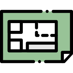 plan de la maison Icône