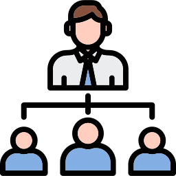 Organization structure icon