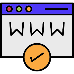 Domain registration icon