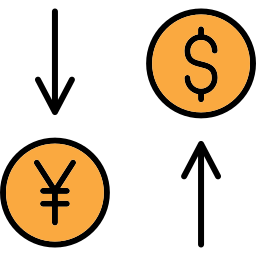 wisselkoers icoon