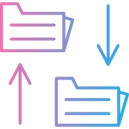 condivisione di file icona