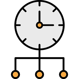 Time optimization icon