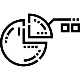 diagramme circulaire Icône