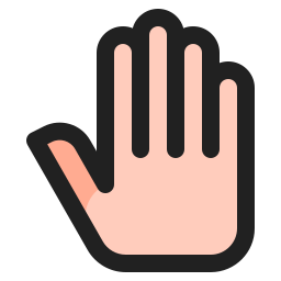 Hand gesture icon