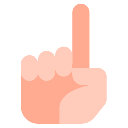 Один палец иконка