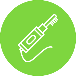 Electric toothbrush icon