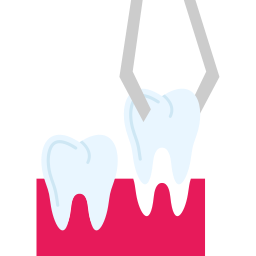 estrazione di un dente icona