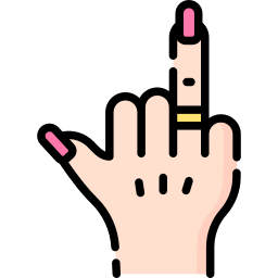Ring finger icon