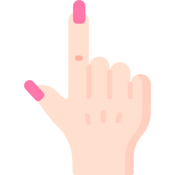 palec wskazujący ikona
