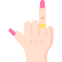 palec serdeczny ikona