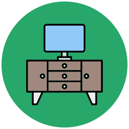 TV stand icon