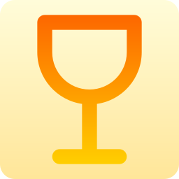 copa de vino icono