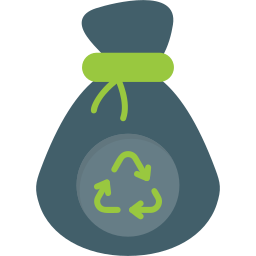 afval zak icoon