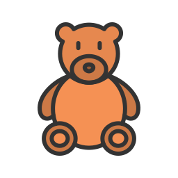 Teddy bear icon